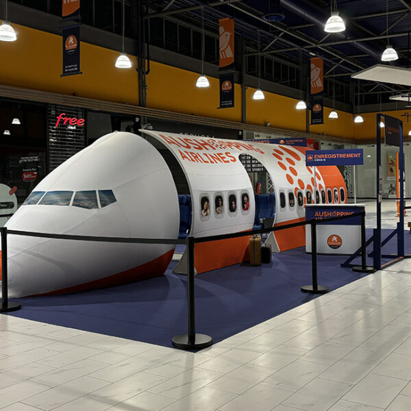 Installation immersive événementielle – Prêt à décoller !